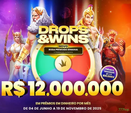Slots com prêmios 777hop